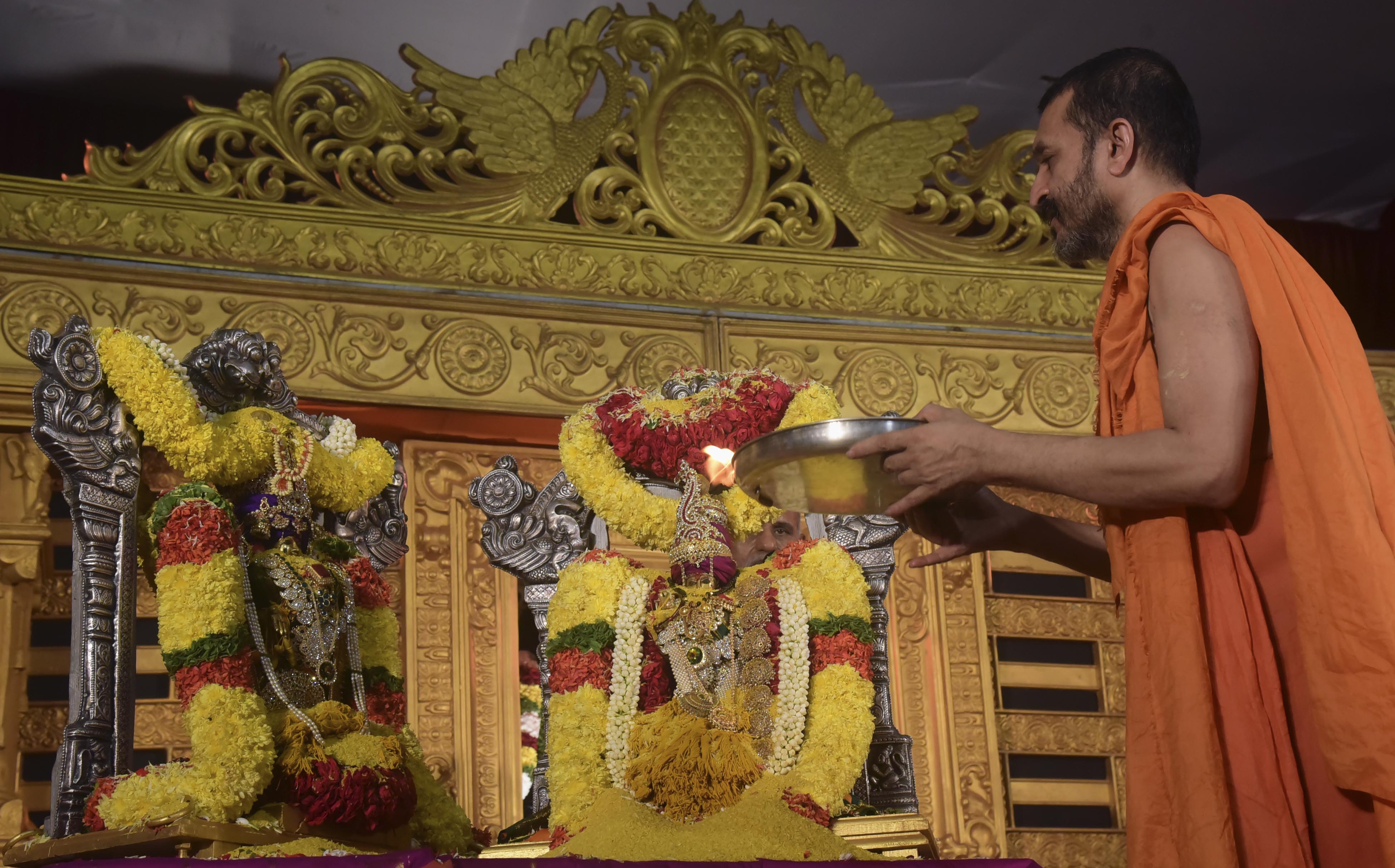 ಉಡುಪಿ: ಶ್ರೀಕೃಷ್ಣ ಮಠದಲ್ಲಿ ‘ಶ್ರೀನಿವಾಸ ಕಲ್ಯಾಣ’